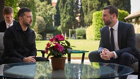 വത്തിക്കാനില് വാന്സ്-സെലന്സ്കി കൂടിക്കാഴ്ച; ഇസ്താംബുൾ സമാധാന ചർച്ചയും റഷ്യയ്ക്കെതിരായ ഉപരോധങ്ങളും വിഷയമായി