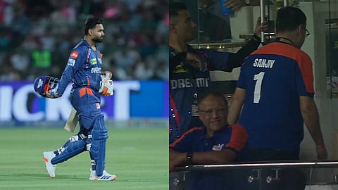 VIDEO | 27 കോടി വെള്ളത്തിലായി; ലഖ്നൗ സൂപ്പർ ജയന്റ്സ് ഉടമ സഞ്ജീവ് ഗോയങ്കയുടെ പ്രതികരണം വൈറൽ