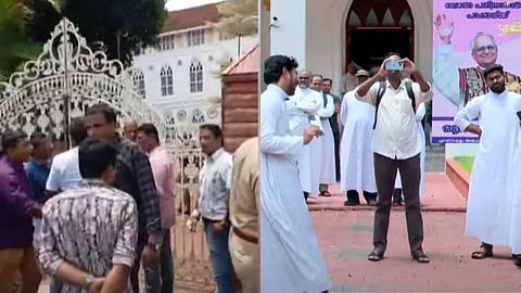 എറണാകുളം-അങ്കമാലി അതിരൂപതയിലെ കുർബാന തർക്കം: ആദ്യ ഘട്ട ചർച്ച പരാജയം; തീരുമാനമെടുക്കേണ്ടത് മേജർ ആർച്ച് ബിഷപ്പെന്ന് മാർ പാംപ്ലാനി