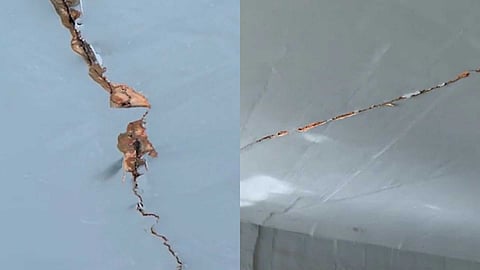 വിള്ളൽ തുടർക്കഥയാകുമ്പോൾ! കോഴിക്കോട് ദേശീയപാതയില് പലയിടത്തും വിള്ളല്