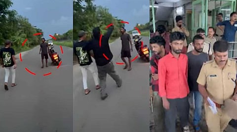 കൊച്ചിയില് നടുറോഡില് വടിവാളുമായി ഗുണ്ടാ സംഘങ്ങളുടെ പോര്വിളി; പ്രതികള് പൊലീസ് പിടിയില്