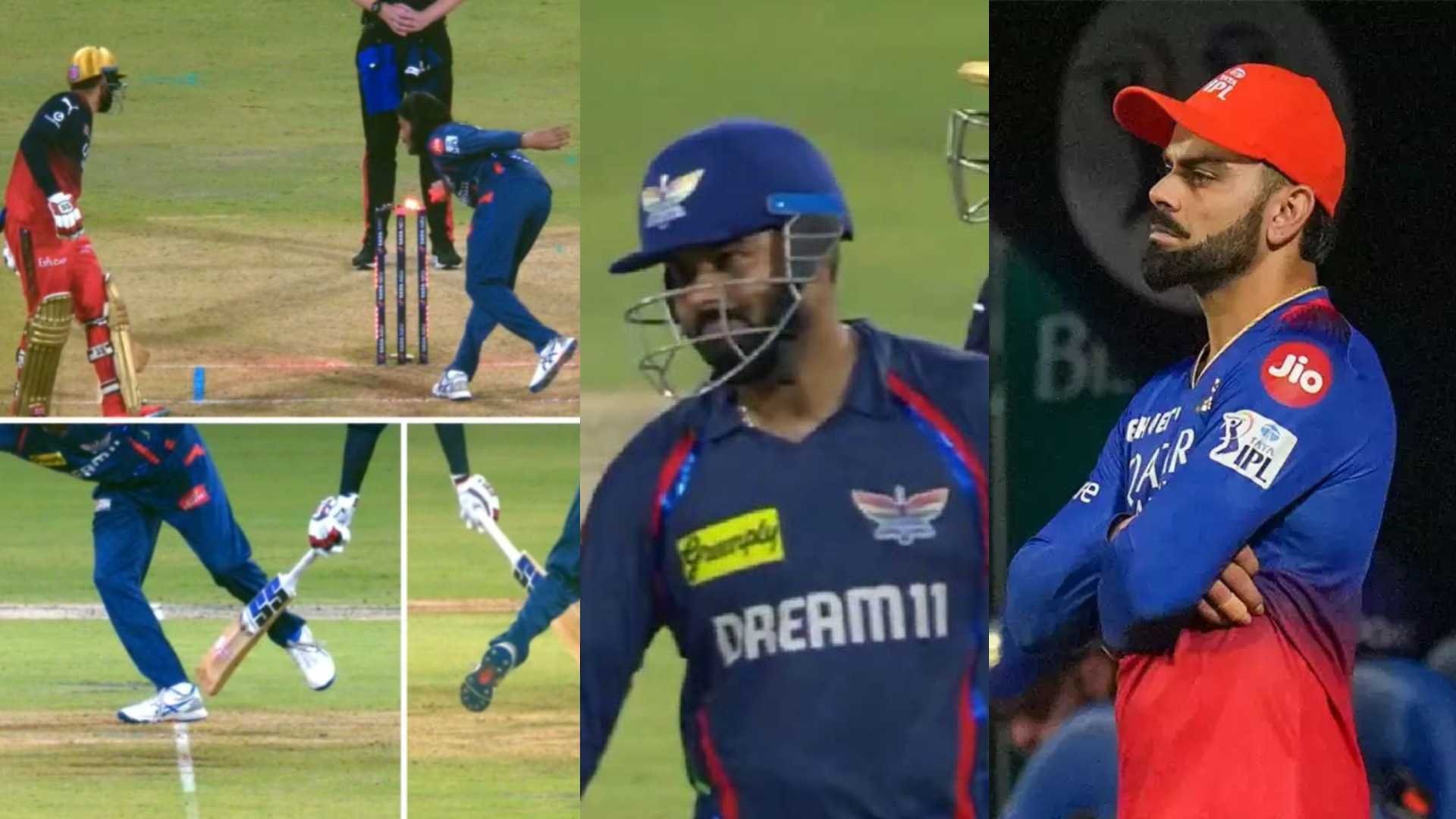 VIDEO | വിവാദ മങ്കാദിങ്ങുമായി ദിഗ്വേഷ് റാത്തി; പിന്നാലെ കലിപൂണ്ട് കോഹ്ലി, മാതൃകാ നടപടിയുമായി റിഷഭ് പന്ത്!