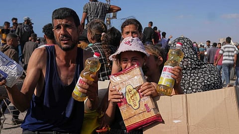 ഗാസയിൽ ഭക്ഷണ വിതരണ കേന്ദ്രത്തിൽ ഇസ്രയേൽ വെടിവെപ്പ്; മൂന്ന് പേർ വെടിയേറ്റു മരിച്ചെന്ന് റിപ്പോർട്ട്