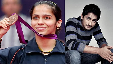 Sidharth, Saina Nehwal
