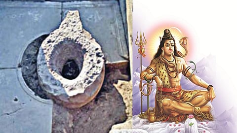 பழமையான சிவன் கோயிலின் எஞ்சிய பகுதிகள்