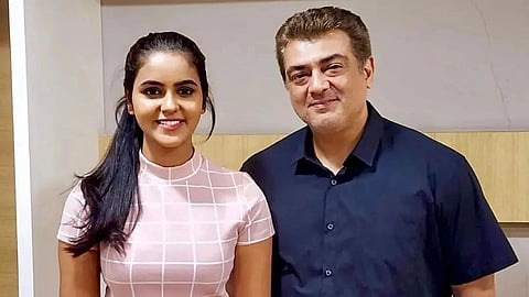 Chaitra with Ajith
