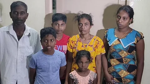 அகதியாக வந்த மக்கள்