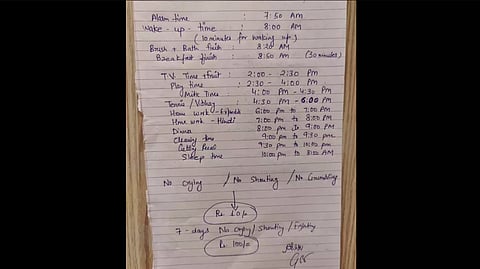 6 வயது மகனுடன் ஒப்பந்தம் செய்த தந்தை - என்ன நடந்தது தெரியுமா?
