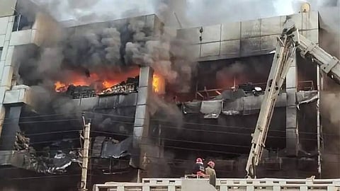 Delhi fire accident