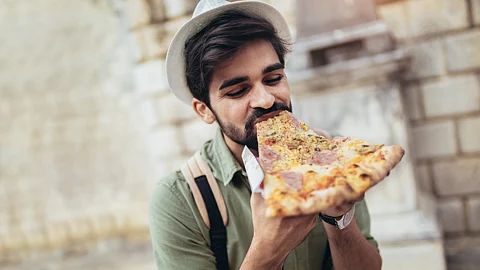 Man Eating