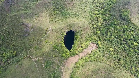 sinkholes