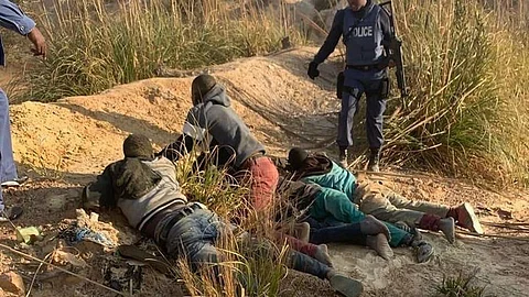 police and Accused