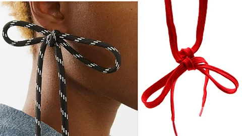 Shoelace Earrings