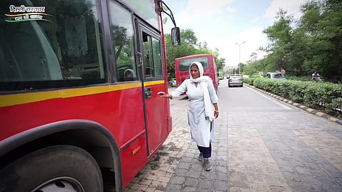 DTC bus driver Sharmila