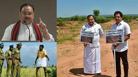 "மதுரை எய்ம்ஸ் கட்டிடத்தை காணவில்லை"- காவல் நிலையத்தில் புகார் செய்த திமுகவினர்