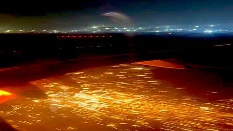 IndiGo plane grounded after engine catches fire at Delhi airport