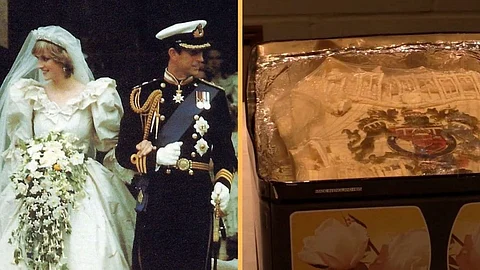 41-year-old cake from King Charles and Princess Diana's wedding to be auctioned