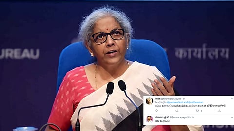 நிர்மலா சீதாராமன்: "ரூபாய் சரியவில்லை, டாலர்தான் உயர்கிறது"- வறுத்தெடுக்கும் நெட்டிசன்கள்