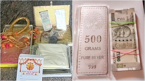 கவுன்சிலர்களுக்கு தீபாவளி பரிசு வழங்கிய கர்நாடக அமைச்சர்
