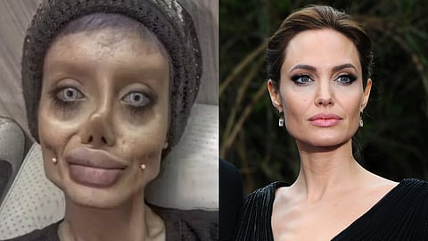 ஷாகிர் தாபர் எடிட் செய்த புகைப்படம் - நடிகை ஏஞ்சலினா ஜுலி