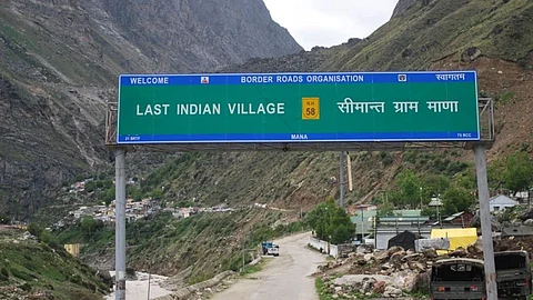 Mana - the 'last village of India'