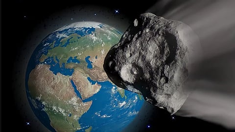 48,580 கி.மீ வேகத்தில் பூமியை நெருங்கும் விண்கல் - 4 ஆபத்துகள் குறித்து நாசா எச்சரிக்கை!