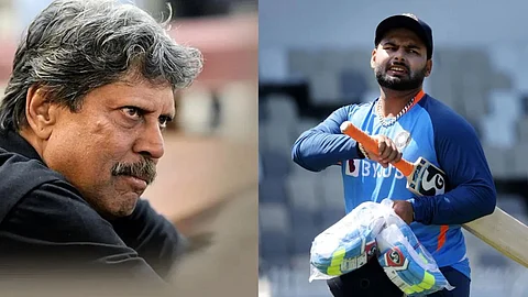 Rishabh Pant - கபில் தேவ்
