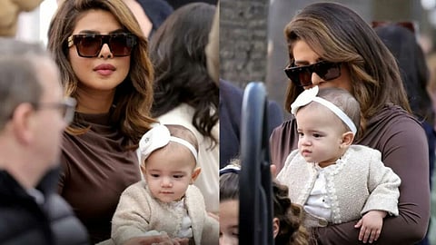 Priyanka Chopra Reveals Daughter's Face To The World