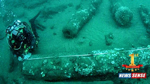 Mystery of 17th-century warship wreck off UK coast is solved by scientists