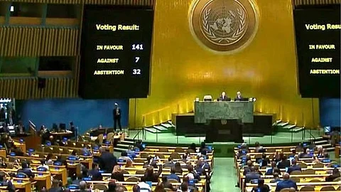 Ukraine war: India abstains from UN vote on Russian invasion