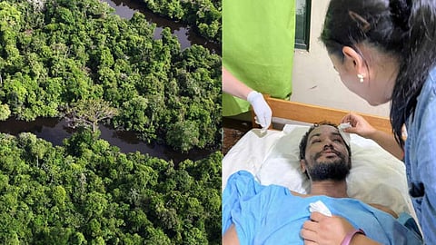 ”என் சிறுநீரை குடித்தேன்” 31 நாட்கள் அமேசான் காட்டில் சிக்கிய நபர் - தப்பித்தது எப்படி?