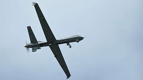 US drone crashes after encounter with Russian jet