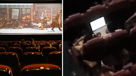 Bengaluru: தியேட்டரிலும் Laptop-ல் WFH செய்யும் நபர்- பெங்களூரில் மட்டும் இப்படி நடக்குமா?