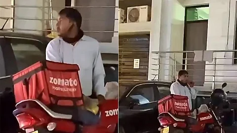 Zomato: பாலித்தீன் கவரில் உணவு சாப்பிட்ட டெலிவரி ஏஜண்ட் - இணையத்தை கலங்க வைத்த வீடியோ