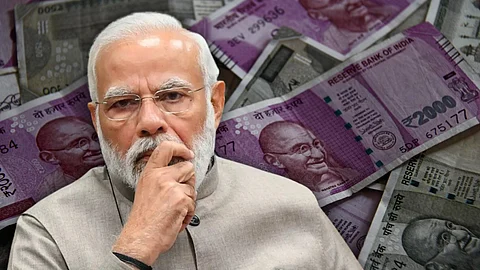 மோடி : BJP அரசின் 7.5 லட்சம் கோடி ஊழல் - போஸ்டர் ஒட்டிய திண்டுக்கல் காங்கிரஸ்!