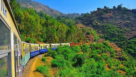 Train services resume on Kalka-Shimla heritage train line till Tara Devi after over 3 months