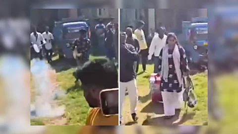 விவாகரத்து வாங்கி வந்த மகள்; மேள தாளத்தோடு வரவேற்ற தந்தைக்கு குவியும் பாராட்டு - ஏன்?