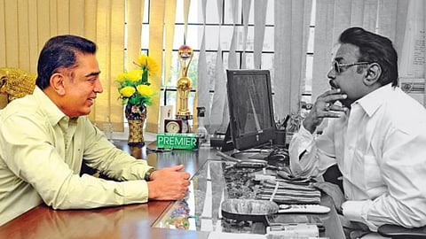 விஜயகாந்த் : "அவர் கோபத்தின் ரசிகன் நான்" - கமல்ஹாசன் பேசியது என்ன?