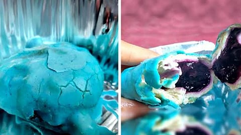 இணையத்தில் வைரலாகும் "புளூபெர்ரி சமோசா" - உணவு பிரியர்களின் ரியாக்ஷன் என்ன?