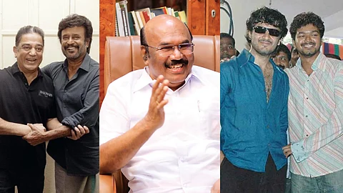 "உண்மைக்கு புறம்பாக பேசும் ரஜினி, கமல்; நிகழ்வை புறக்கணித்த விஜய், அஜித்" - ஜெயக்குமார்