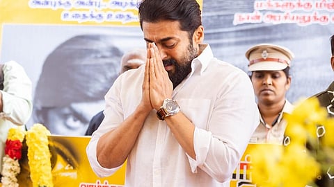 கேப்டன் விஜயகாந்த் நினைவிடத்தில் பிரபலங்கள் அஞ்சலி!