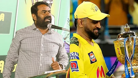 நாம் தமிழர் கட்சி ஆட்சிக்கு வந்தால் CSK அணியில் 11 பேரும் தமிழர்கள் தான்!