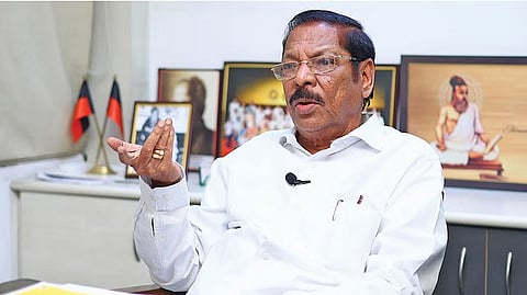 ராஜ்நாத் கட்சி பாகுபாடு இல்லாமல் பேசகூடியவர்-ஆர்.எஸ்.பாரதி.. ராஜ்நாத்சிங்கை அழைத்தது தொடர்பான விமர்சனத்திற்கு பதில்