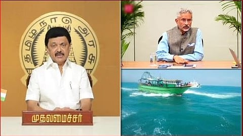 வெளியுறவுத்துறை அமைச்சருக்கு முதலமைச்சர் மு.க.ஸ்டாலின் கடிதம்.. மீனவர்களை விடுவிக்க தூதரக நடவடிக்கைகளை மேற்கொள்ள கடிதம்