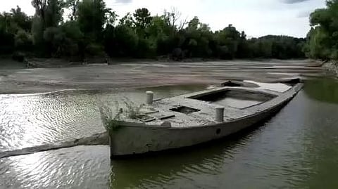 வற்றிப்போன டானூப் ஆறு