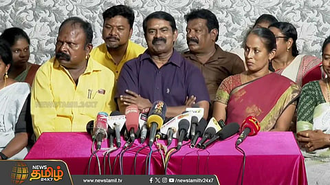 கூட்டணியில் சேர சீமான் மறுப்பு