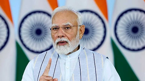 Modi speak about nehru