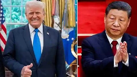 Trump and Chinese President