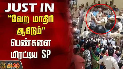 Police threaten