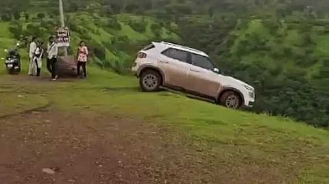Tourist spot accident